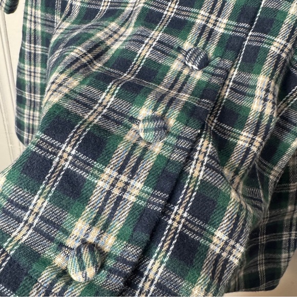 Lulu’s NWT Autumnal Attitude Navy Blue Plaid Skater‎ Mini Dress With Pockets S - Picture 14 of 16